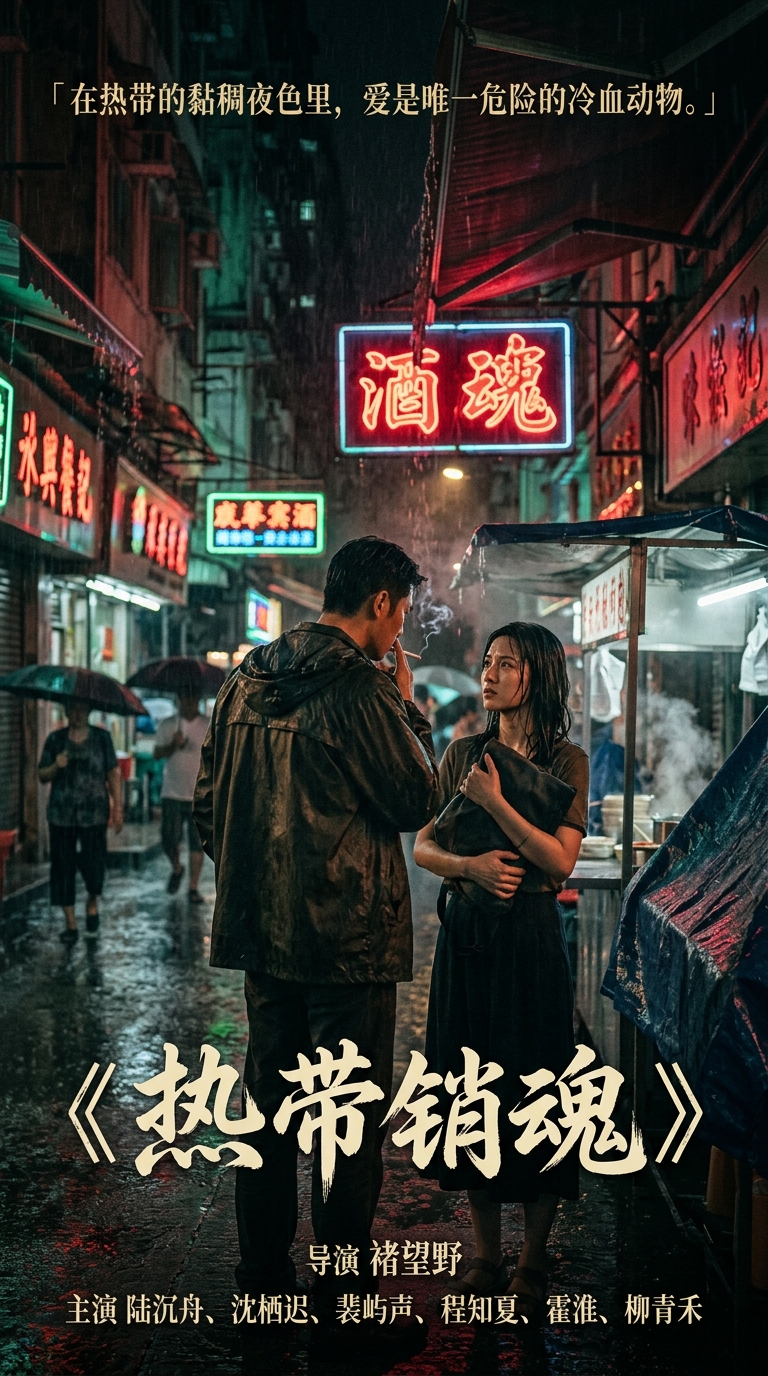 《热带销魂》竖版海报